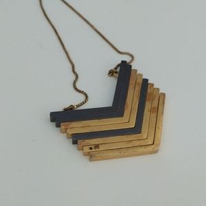 Madewell Chevron arrow necklace